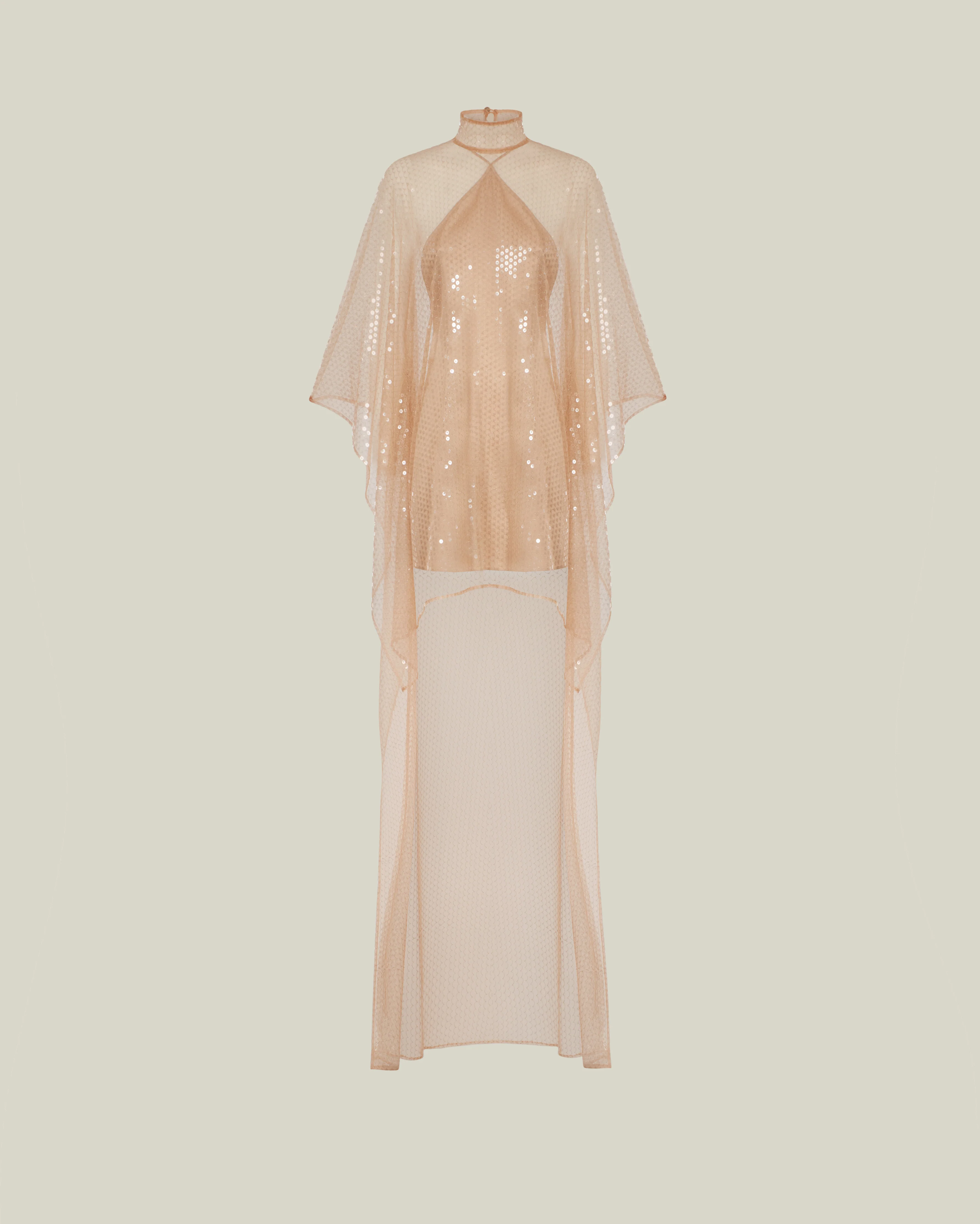 Denver Disco Kaftan in Cipria - Image 3