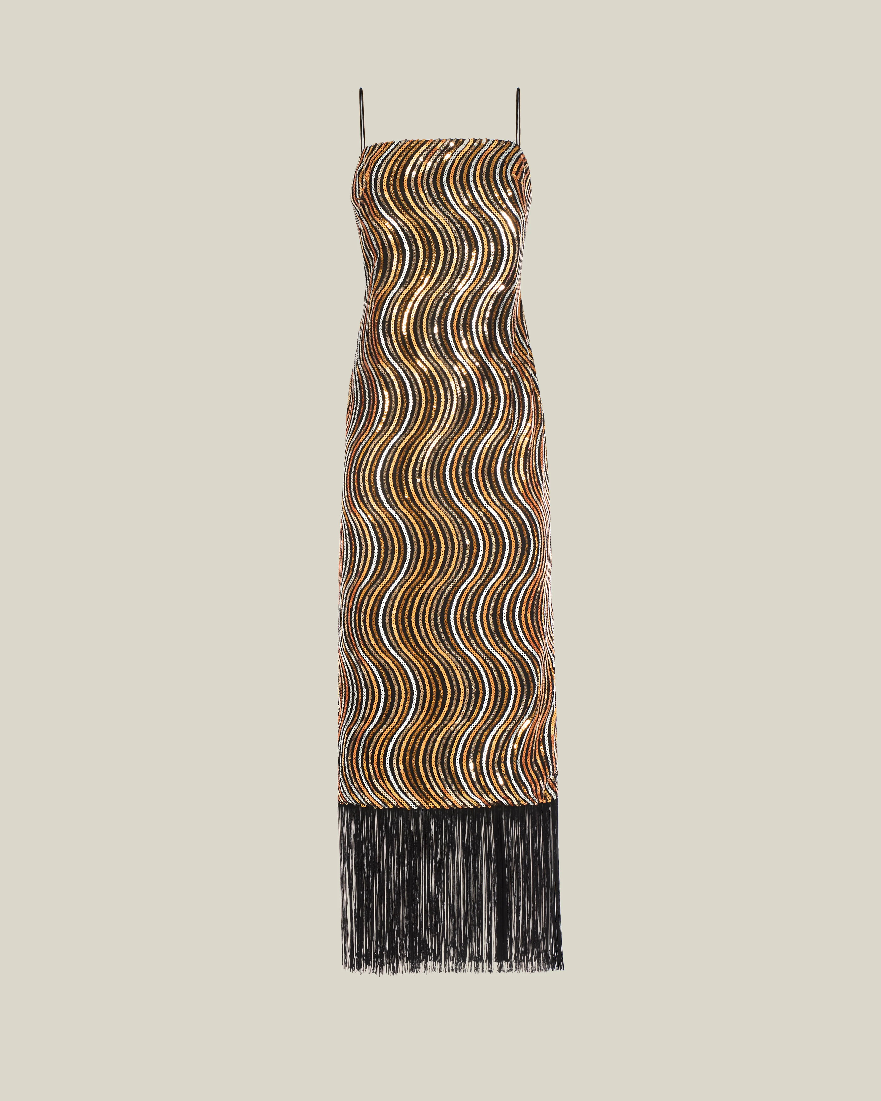 Hemingway Disco Dress in Gold - Image 3