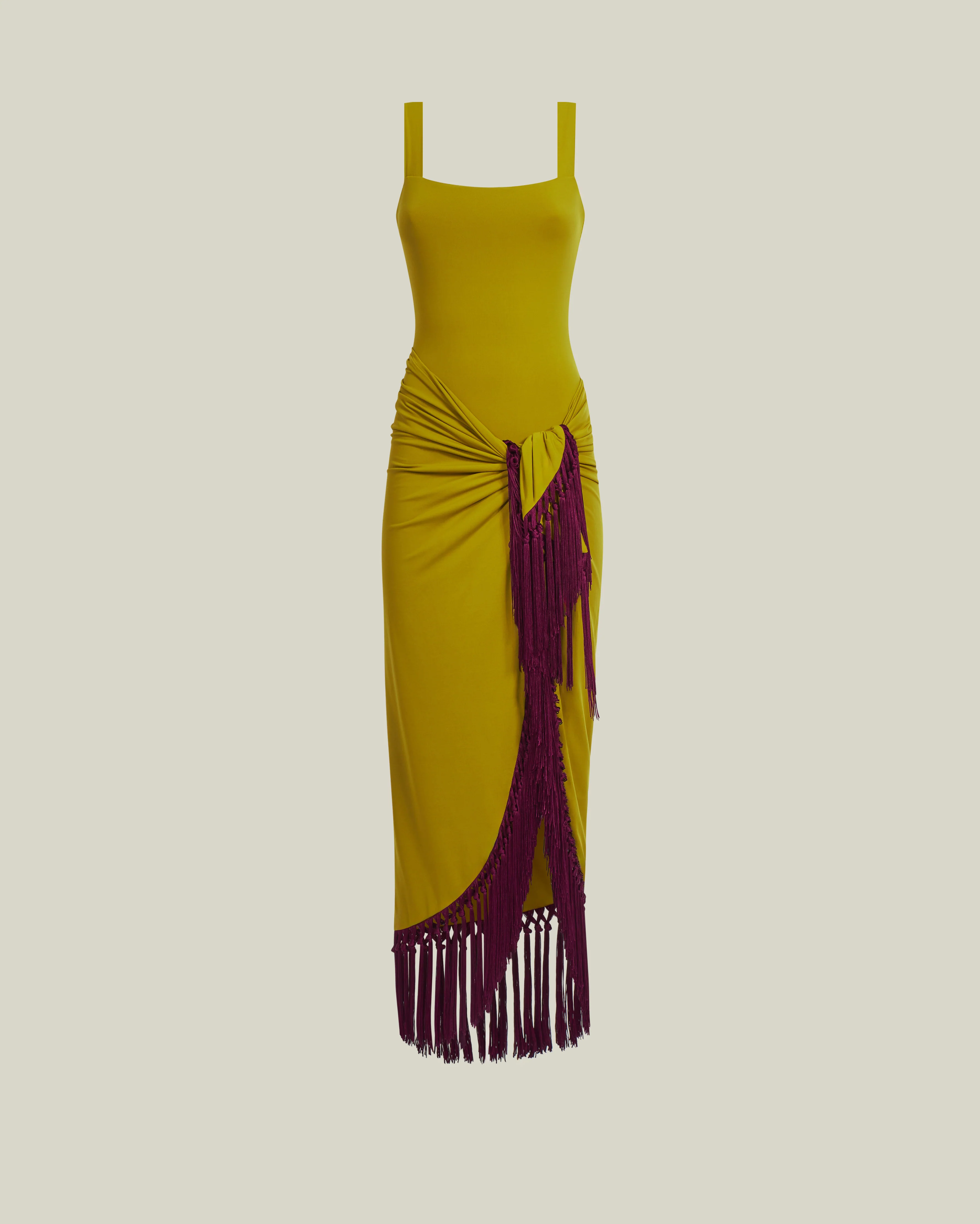 Lido Swimsuit in Chartreuse - Image 3